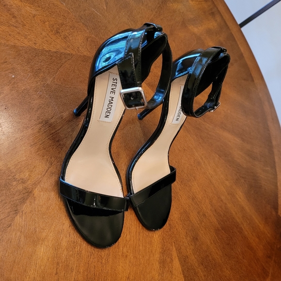 size 8 steve madden black heels - Picture 1 of 13